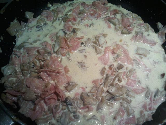 salsa de champiñones para pasta