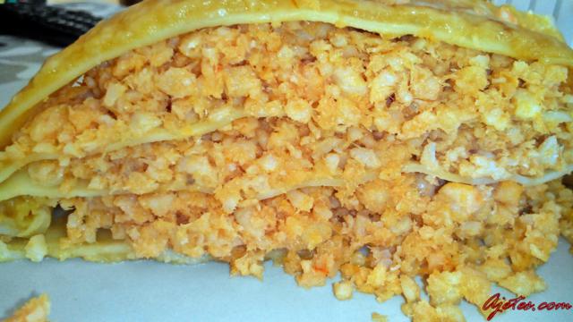 lasaña de pescado